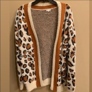 Leopard cardigan